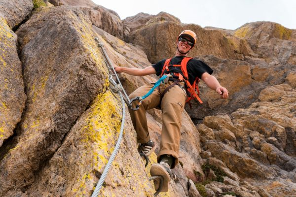 Guided Rock Climbing on Mammoth Mountain